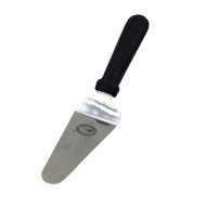 Σπάτουλα τρίγωνη INOX με πλαστική λαβή 13.8(26.5)cm