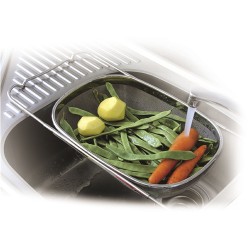 Σουρωτήρι διαστάσεων 34x24cm INOX με προέκταση (55cm) Lacor