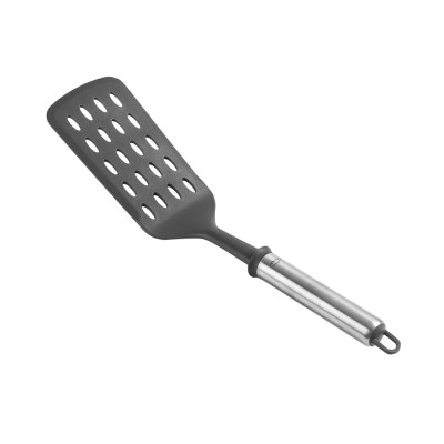 Σπάτουλα Nylon Fish Turner διαστάσεων 8x14.5cm με INOX 18/10 λαβή και μήκος 36.5cm Lacor