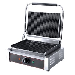 Ηλεκτρική τοστιέρα Grill μονή διαστάσεων 34.5x23cm ραβδωτή 2200W KARAMCO Ηλεκτρική τοστιέρα Grill μονή διαστάσεων 34.5x23cm ραβδωτή 2200W KARAMCO