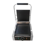 Ηλεκτρική τοστιέρα Grill μονή διαστάσεων 22.6x23cm λεία 1800W KARAMCO