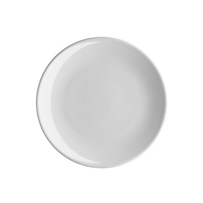Πιάτο Ρηχό πορσελάνης 27cm, Σειρά VECTOR, λευκό, LUKANDA