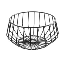 Μεταλλική φρουτιέρα με διαστάσεις Φ27x13.8cm σε μαύρο χρώμα Lacor Μεταλλική φρουτιέρα με διαστάσεις Φ27x13.8cm σε μαύρο χρώμα Lacor