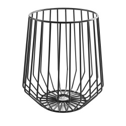 Φρουτιέρα μεταλλική σε μαύρο χρώμα Lacor με διαστάσεις Φ23.4x25.4cm Φρουτιέρα μεταλλική σε μαύρο χρώμα Lacor με διαστάσεις Φ23.4x25.4cm