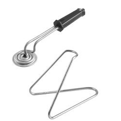 Ηλεκτρικός καραμελοποιητής στρογγυλός φ10cm 650W για κρεμ μπρουλέ της Lacor