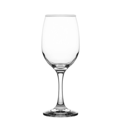 Σετ ποτήρια για λευκό κρασί από γυαλί κολωνάτα χωρητικότητας 365ml 6τμχ Uniglass Queen 