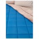 Κουβερτοπάπλωμα μονό διαστάσεων 160x220cm σε χρώμα Blue – Beige