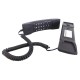 Ενσύρματο τηλέφωνο τύπου γόνδολα με display και με ένδειξη Led σε μαύρο χρώμα OSW-4650B της OSIO