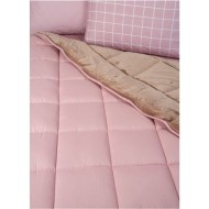 Κουβερτοπάπλωμα μονό διάστασης 160x220cm σε χρώμα Zephyr–Beige