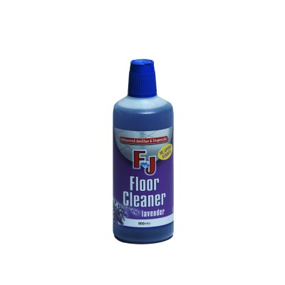 Υγρό καθαρισμού γενικής χρήσης 900ml με ευχάριστο άρωμα λεβάντας για επίμονους λεκέδες FJ FLOOR CLEANER