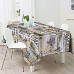 Τραπεζομάντηλο αλέκιαστο Karina 100% πολυεστέρας διαστάσεων Φ150cm