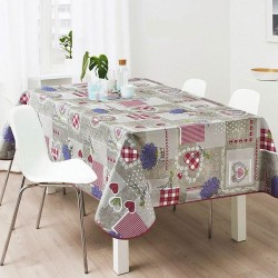 Αλέκιαστο τραπεζομάντηλο από 100% πολυεστέρα με διάμετρο Φ150cm Lavender