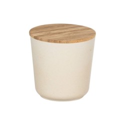 Δοχείο Αποθήκευσης Bondy 0,5lt με στιβαρό καπάκι Bamboo και αεροστεγές δακτύλιο σιλικόνης