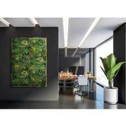 Συνθετικό διακοσμητικό πάνελ PARIS διαστάσεων 1x1m A074 MEADOW NewPlan