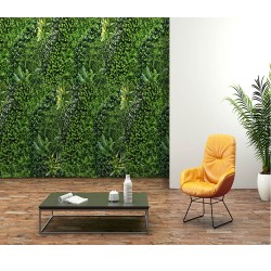 Συνθετικό διακοσμητικό πάνελ με πυκνή φυλλωσιά AMSTERDAM 1x1m A110 BEAUTY SECRET NewPlan