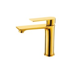 Μπαταρία νιπτήρος Provido χρώματος χρυσό σε μοντέρνα γραμμή MLB155-A GPD Μπαταρία νιπτήρος Provido χρώματος χρυσό σε μοντέρνα γραμμή MLB155-A GPD