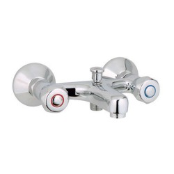 Μπαταρία λουτρού Daria με δύο λαβές και μηχανισμό μισής ίντσας  MNB01 GPD Μπαταρία λουτρού Daria με δύο λαβές και μηχανισμό μισής ίντσας  MNB01 GPD