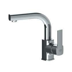 Μπαταρία νιπτήρος ψηλή Pedra με στρογγυλό ρουξούνι και αεριστήρα εξοικονόμησης νερού MTL160 GPD Μπαταρία νιπτήρος ψηλή Pedra με στρογγυλό ρουξούνι και αεριστήρα εξοικονόμησης νερού MTL160 GPD