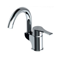 Μπαταρία νιπτήρος ψηλή Atros με στρογγυλό ρουξούνι και αεριστήρα εξοικονόμησης νερού MTL65 GPD Μπαταρία νιπτήρος ψηλή Atros με στρογγυλό ρουξούνι και αεριστήρα εξοικονόμησης νερού MTL65 GPD