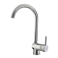 Μπαταρία νεροχύτη κουζίνας σειρά Espina από επιχρωμιωμένο ορείχαλκο υψηλής ποιότητας MTE70 GPD Μπαταρία νεροχύτη κουζίνας σειρά Espina από επιχρωμιωμένο ορείχαλκο υψηλής ποιότητας MTE70 GPD