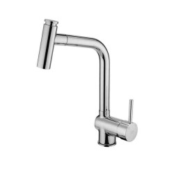 Μπαταρία νεροχύτη με σπιράλ ακροφύσιο σειρά Espina MES71 GPD Μπαταρία νεροχύτη με σπιράλ ακροφύσιο σειρά Espina MES71 GPD