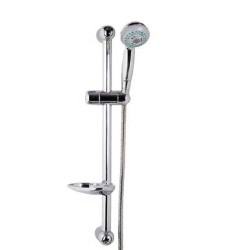 Βέργα μπάνιου ρυθμιζόμενου ύψους με τηλέφωνο αυτοκαθαριζόμενο και σαπουνοθήκη DST16