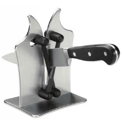 Ακονιστής μαχαιριών επιτραπέζιος Vulkanus με ανοξείδωτο σώμα