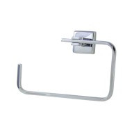 Πετσετοκρεμάστα κρίκος σειρά Emma με τετράγωνη βάση επιχρωμιωμένος ορείχαλκος