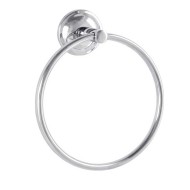 Κρεμάστρα μπάνιου κρίκος σειρά Mia με στρογγυλή βάση επιχρωμιωμένος Κρεμάστρα μπάνιου κρίκος σειρά Mia με στρογγυλή βάση επιχρωμιωμένος