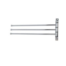 Πετσετοθήκη τριπλή επιτοίχιας τοποθέτησης υψηλής ποιότητας της σειράς HOTEL