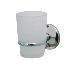 Ποτηροθήκη για οδοντοβουρτσες με βάση επιτοίχιας στήριξης σειρά Mia