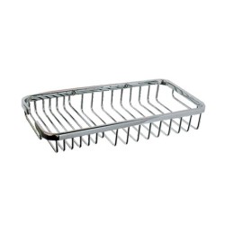 Ράφι-σπογγοθήκη επιτοίχιας τοποθέτησης υψηλής ποιότητας διαστάσεων 28x13x4cm της σειράς HOTEL