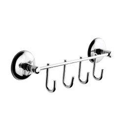 Πετσετοθήκη επιτοίχιας τοποθέτησης 4 θέσεων μήκους 26cm της σειράς HOTEL