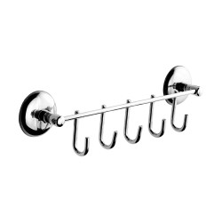 Πετσετοθήκη επιτοίχιας τοποθέτησης 5 θέσεων μήκους 32cm της σειράς HOTEL