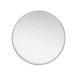 Καθρέπτης μπάνιου επιτοίχιας τοποθέτησης σε στρογγυλό σχήμα διαμέτρου Φ60cm ANATOLI