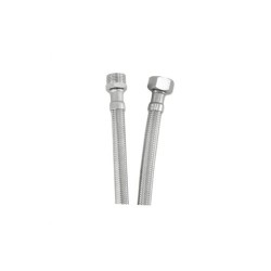 Σπιράλ σύνδεσης INOX 1/2   από αρσενικό σε θηλυκό μήκους 30cm