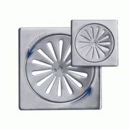 Σχάρα δαπέδου ασφαλείας τετράγωνη διαστάσεων 10x10cm