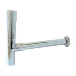 Σιφώνι νιπτήρος στρόγγυλο μεταλλικό ανοξείδωτο με ευκολή εγκατάσταση Σιφώνι νιπτήρος στρόγγυλο μεταλλικό ανοξείδωτο με ευκολή εγκατάσταση