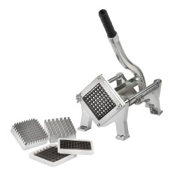 Πατατοκόπτης χειρός RCKS-3 από ανοξείδωτο μέταλλο και μέρη από αλουμίνιο σε συμπαγές και μικρό μέγεθος