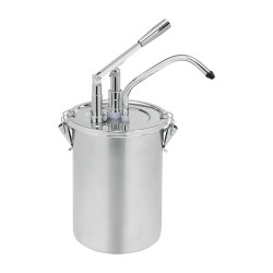 Δοσομετρητής αντλία KD001 ανοξείδωτη κατασκευή χωρητικότητας δοχείου 4,5lt με ποσότητα δόσης 35ml