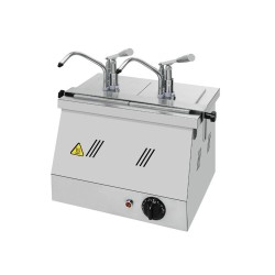 Μπαιν Μαρί διπλό με αντλία δοσομετρητή και δοχεία 2χ GN 1/4-200mm KD-021 2xGN 1/4 Μπαιν Μαρί διπλό με αντλία δοσομετρητή και δοχεία 2χ GN 1/4-200mm KD-021 2xGN 1/4