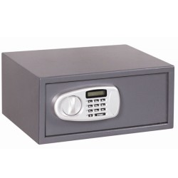 Χρηματοκιβώτιο ηλεκτρονικό με οθόνη LCD ανθρακί ιδανικό για γραφεία και δωμάτια ξενοδοχείων Y200 20x35x43 12Kg σειρά 73-003