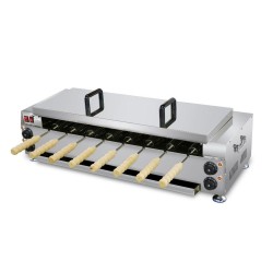 Συσκευή για Chimney Cake - καμινάδα με 8 θέσεις για σούβλες και 2 ζώνες ψησίματος Συσκευή για Chimney Cake - καμινάδα με 8 θέσεις για σούβλες και 2 ζώνες ψησίματος