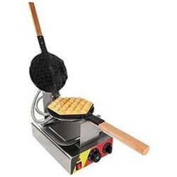 Συσκευή βαφλιέρα με περιστρεφόμενες πλάκες Bubble Waffle D.Th 124 με ψηφιακό θερμοστάτη