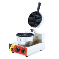 Βαφλιέρα για βάφλα στρογγυλή americano διαστάσεων 170x15mm ανοξείδωτη με μηχανικό χρονόμετρο Βαφλιέρα για βάφλα στρογγυλή americano διαστάσεων 170x15mm ανοξείδωτη με μηχανικό χρονόμετρο