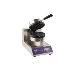 Βαφλιέρα για βαφλομπουκίτσες KARMA 204 με περιστρεφόμενες πλάκες αλουμινίου