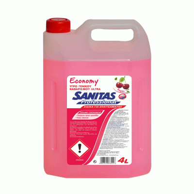 Υγρό γενικού καθαρισμού με άρωμα κεράσι 4L  SANITAS PRO