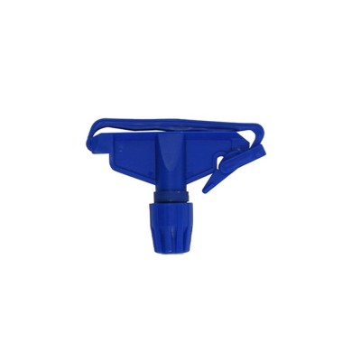 Επαγγελματική πιάστρα - κλιπ με κάλυκα σε μπλέ χρώμα κατάλληλη για σφουγγαρίστρες της SANITAS PRO