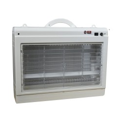 Εντομοπαγίδα ηλεκτρική RT-12 με πλέγμα υψηλής τάσης με λάμπες BL 2x15W κάλυψη 80τ.μ.