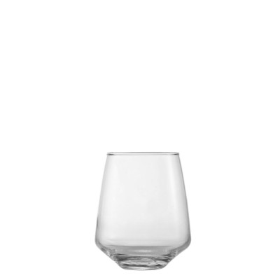 Γυάλινο ποτήρι χαμηλό για ουίσκι,κρασιού 35cl, φ8,35 x 10 cm Σειρά King UNIGLASS